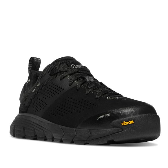 Danner Womens Lead Time Work Shoes Size 9 EU 40 Black EH Composite Toe SR NIB - Picture 1 of 14